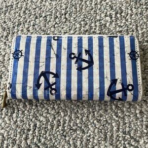 Like new nautical wallet